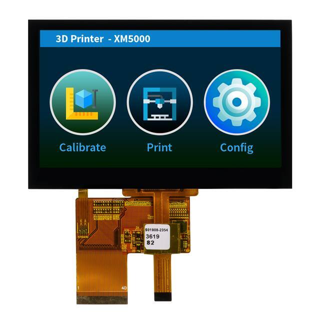 NHD-4.3-800480CF-ASXP-CTP Newhaven Display Intl  Modules d'affichage - LCD OLED Graphic